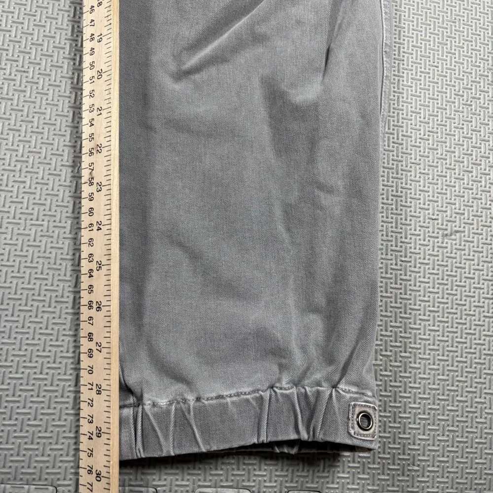 James Perse Parachute Flight Pants Mens 2 Med Gray Joggers EUC